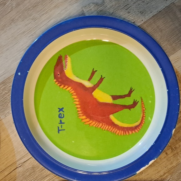 Lot of 6 KID Plates DORA EXPLORER, BOB THE BULDER, T-REX, WINNIE POOH, SPIDERMAN - Picture 5 of 7